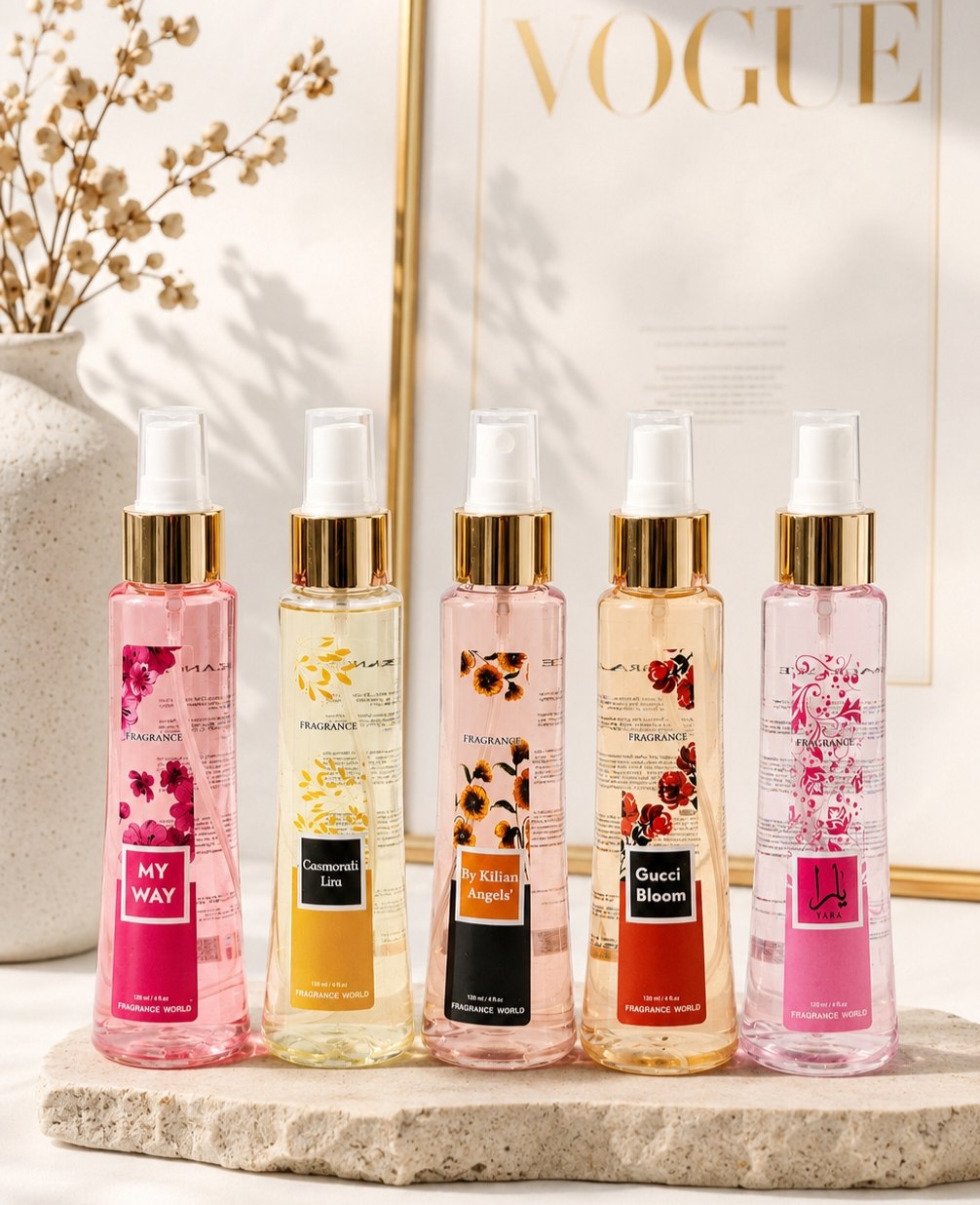 بادی اسپلش بدون شاین Fragrance World|فرگرنس ورلد- حجم ۱۲۰ میل