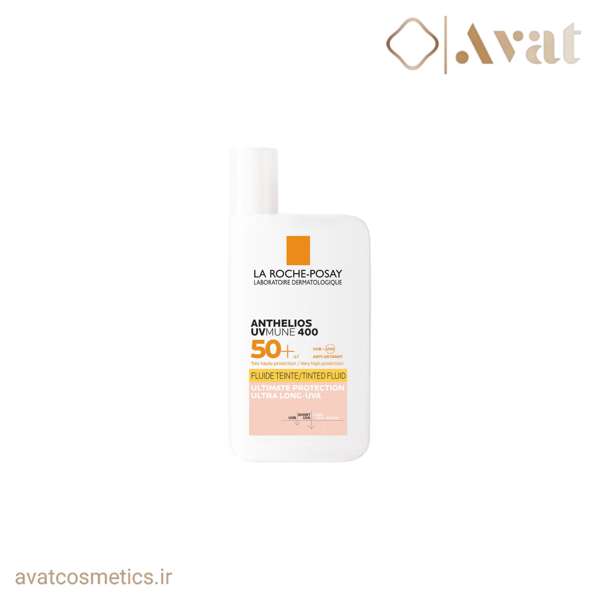 ضد آفتاب رنگی فلوییدی آنتلیوس‌لاروش پوزای | LA ROCHE POSAY Anthelios UVMUNE400 Fluide Tinte