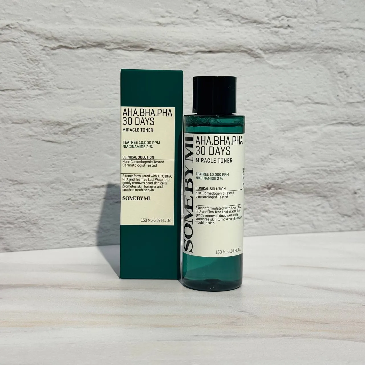 تونر ضد جوش و آبرسان میراکل 30 روزه سام بای می 150 میل SOME BY MI AHA, BHA, PHA Miracle Toner