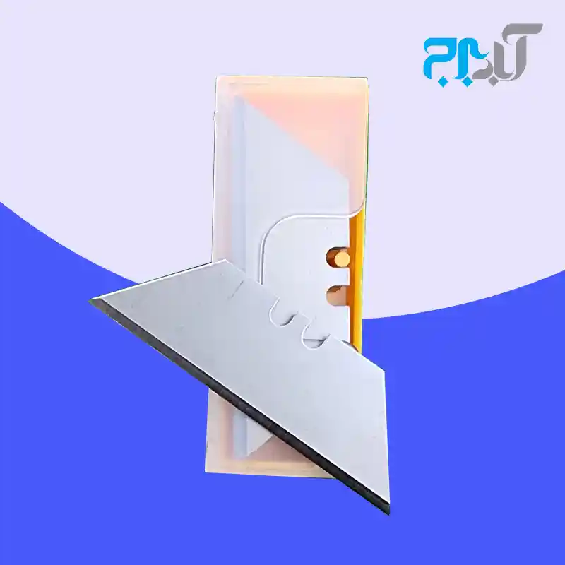 تیغ یدک کاتر و پخ زن ذوزنقه درجه یک (بسته 10 عددی)