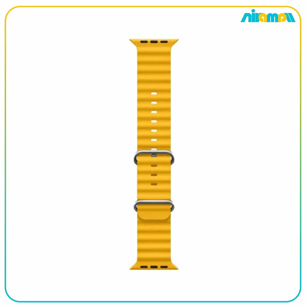 بند ساعت گرین لاین مدل Felex Silicone مناسب برای اپل واچ 49 میلی متری