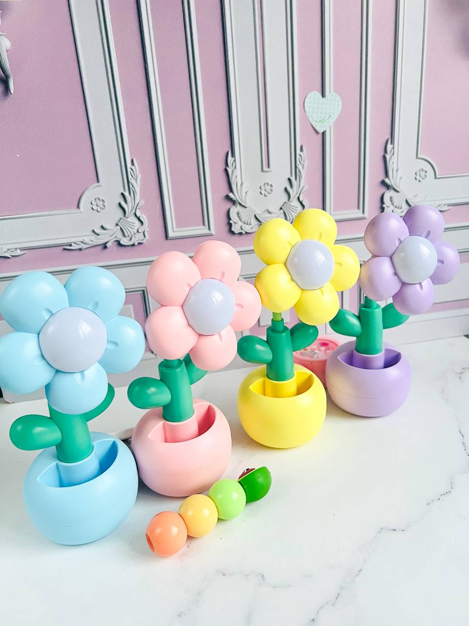 چراغ مطالعه طرح گل