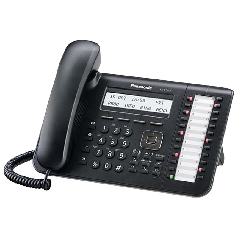 تلفن سانترال پاناسونیک مدل KX-DT543 - سفید