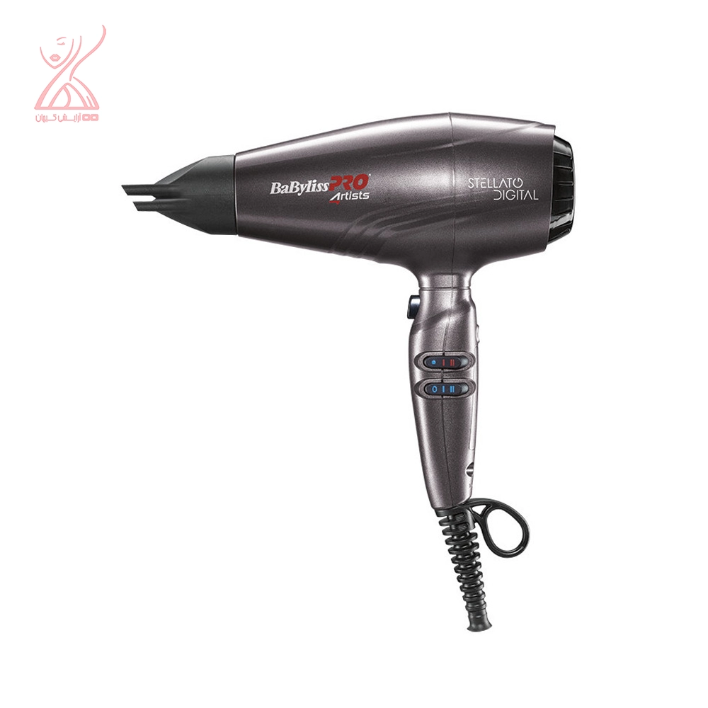سشوار بابلیس پرو دیجیتالی استلاتو BabylissPro STELLATO DIGITAL HairDryer BAB7500IE