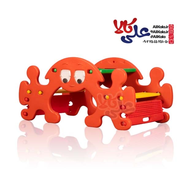 الاکلنگ و نیمکت میز شو طرح خرچنگ مانلی
