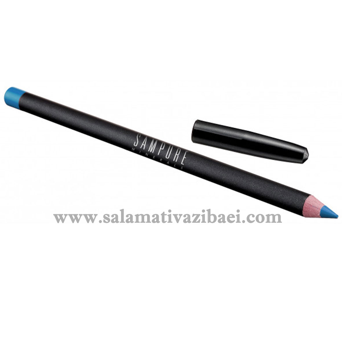 مداد چشم مینرال و ارگانیک سمپیور انگلستان-SAMPURE-SEA BLUE EYELINER شماره 100