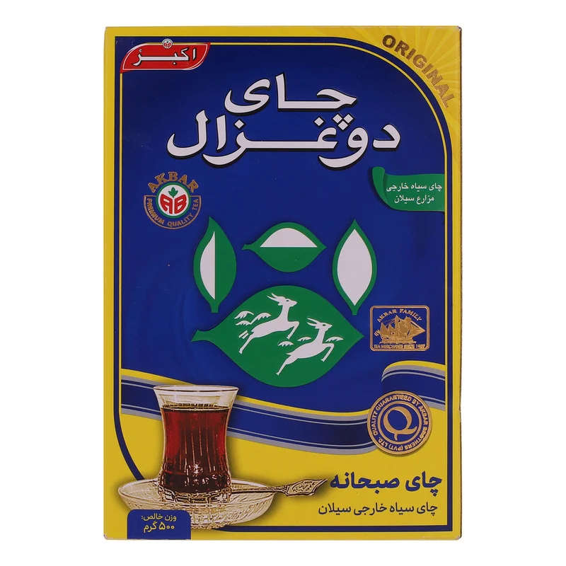 چای سیاه شکسته خارجی دوغزال - 500 گرم