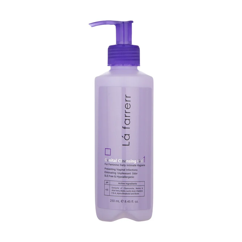 ژل بهداشتی دوشیزگان لافارر مدل Cleansing Gel 1 حجم 250 میلیلیتر
