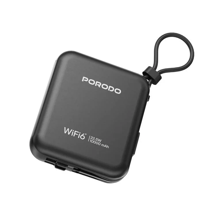 پاوربانک 10000mAh و مودم جیبی 4G LTE پرودو مدل Pocket Router
