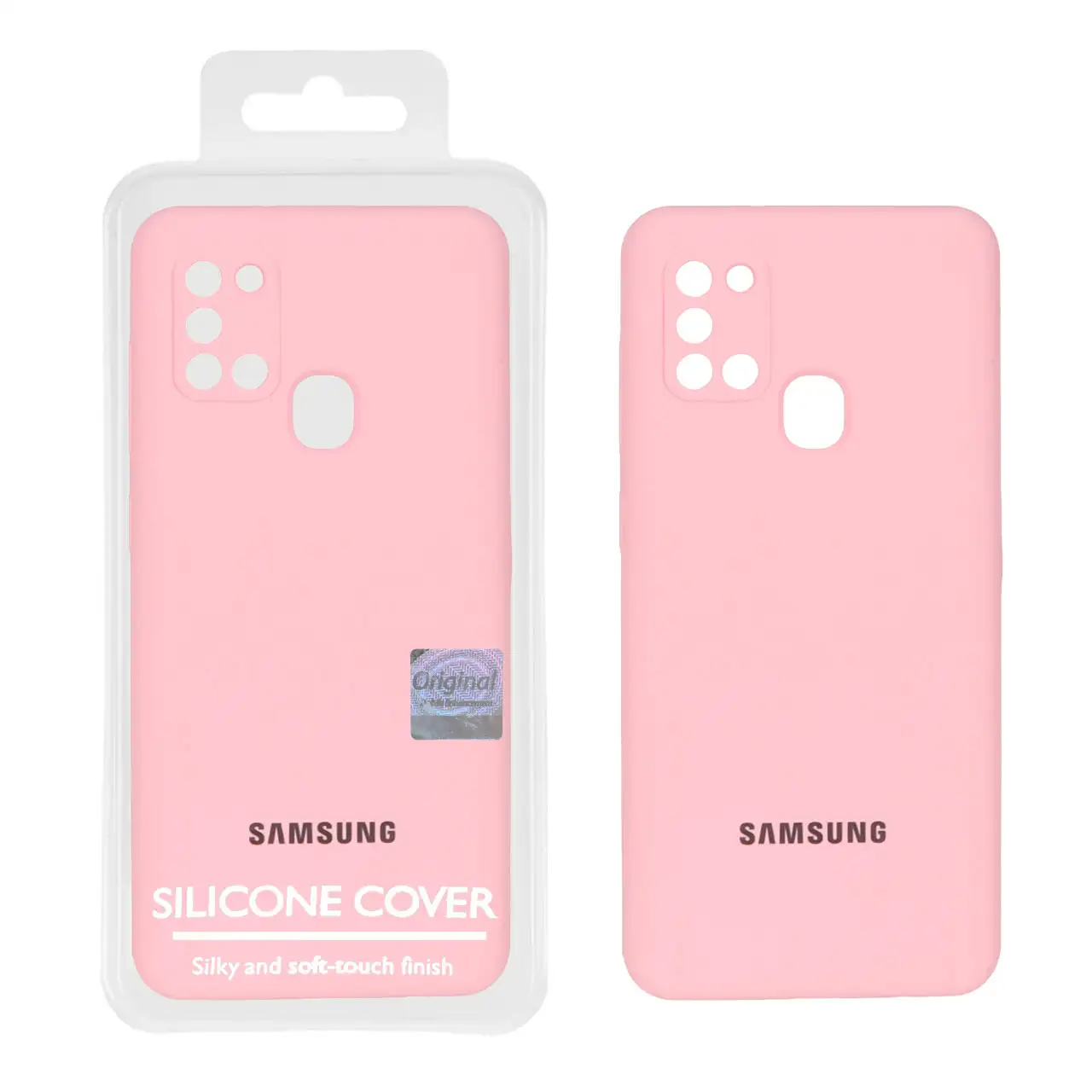 قاب سیلیکونی پاک کنی اورجینال Master Quality مدل Samsung Galaxy A21s (پک دار)