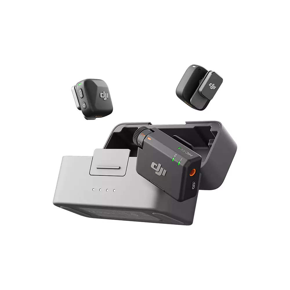 میکروفن مینی بی سیم دو کاربره دی جی آی DJI Mic Mini 2 Person wireless