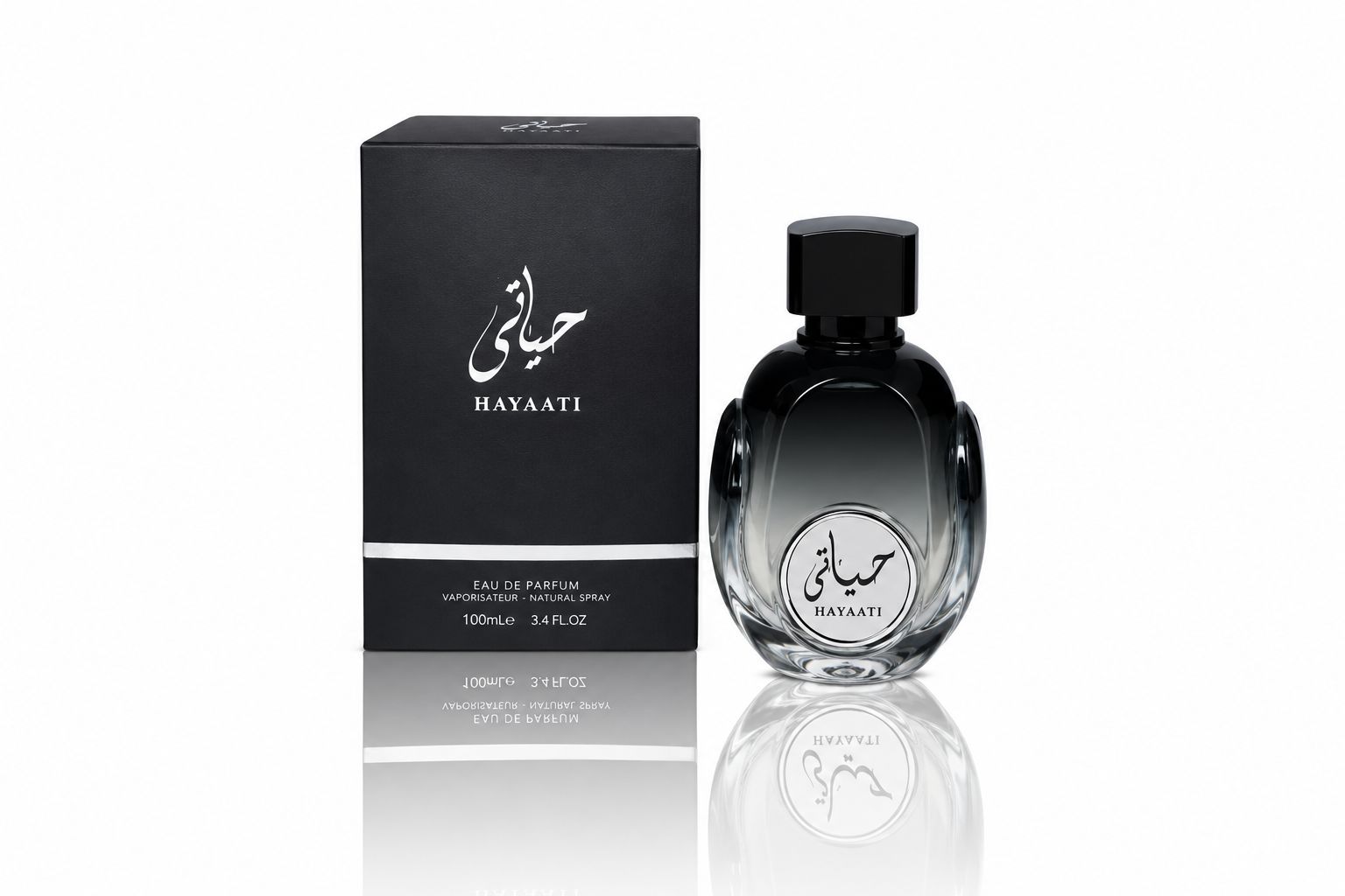 عطر ادکلن حیاتی مشکی حجم 100میل Hayaati