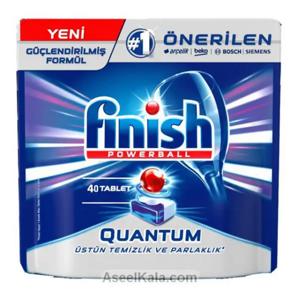 قرص ماشین ظرفشویی فینیش مدل کوانتوم 40 عددی ترکی – FINISH