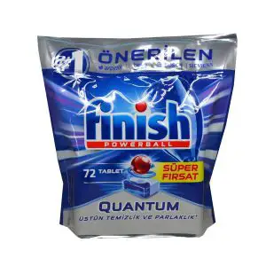 قرص ماشین ظرفشویی فینیش مدل کوانتوم 72 عددی ترکیه – FINISH