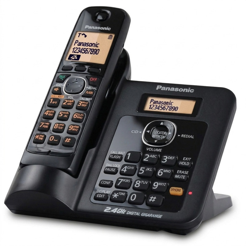 تلفن بی سیم پاناسونیک مدل KX-TG3811BX - مشکی