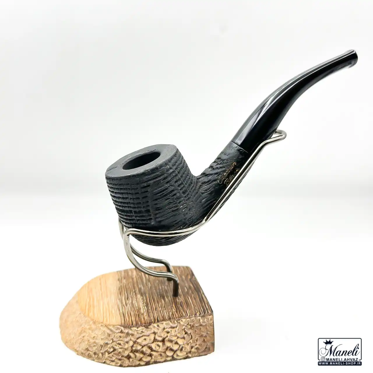 پیپ چوبی مشکی Capitan Black طرح دار 14030549