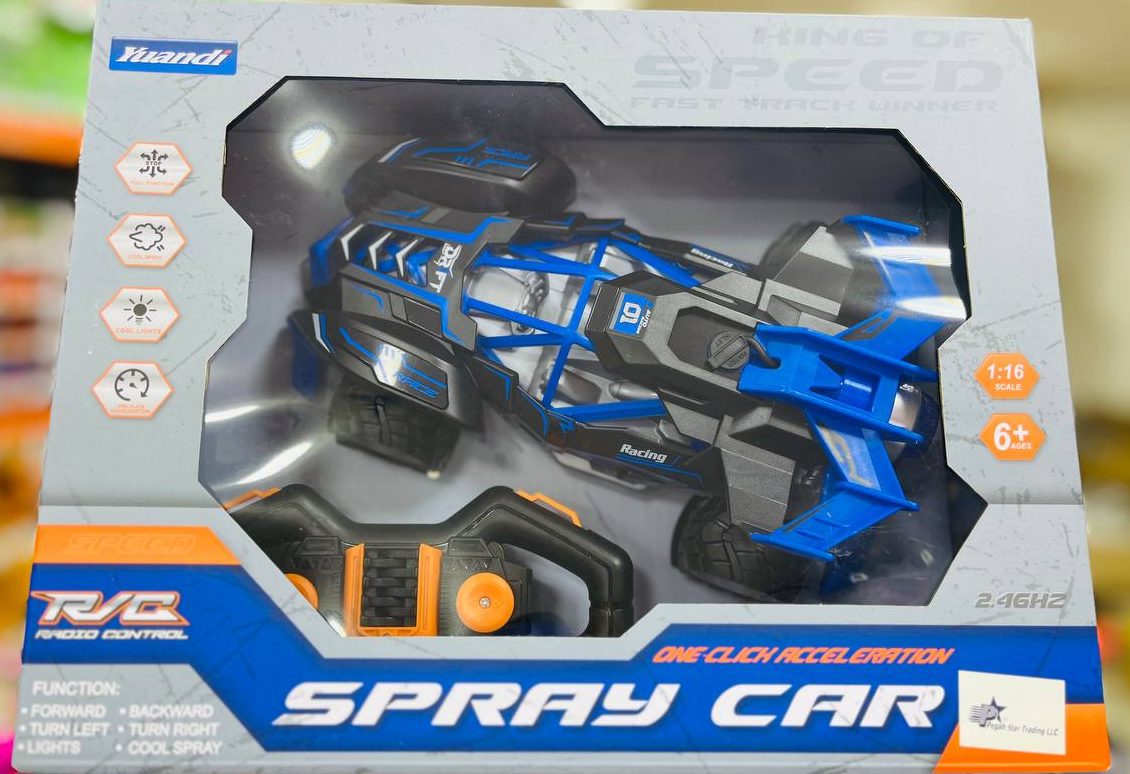 ماشین کنترلی دود زا مدل SPRAY CAR