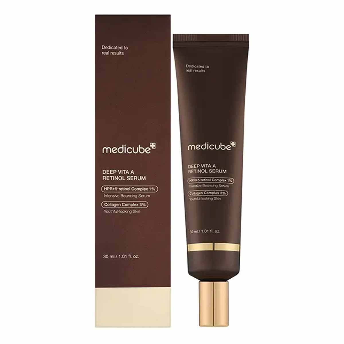 سرم رتینول مدی کیوب مدل Deep Vita A Retinol Serum