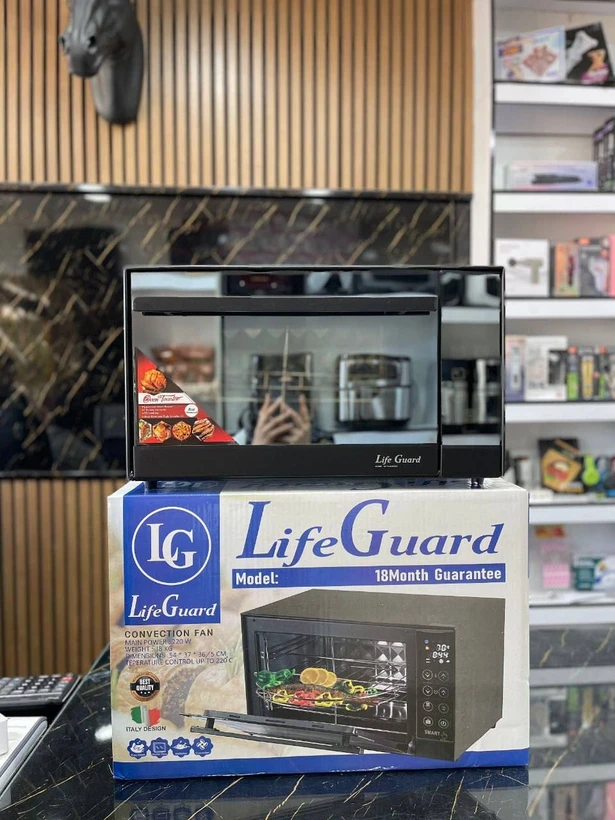 آون توستر حرفه ای فول آپشن life Guard