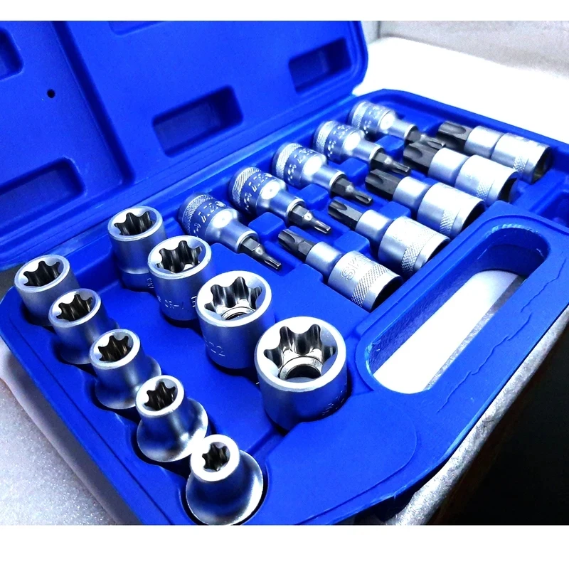 جعبه بکس E و T اسکای 19 پارچه 1/2 اینچ مدل ST-7119 ET