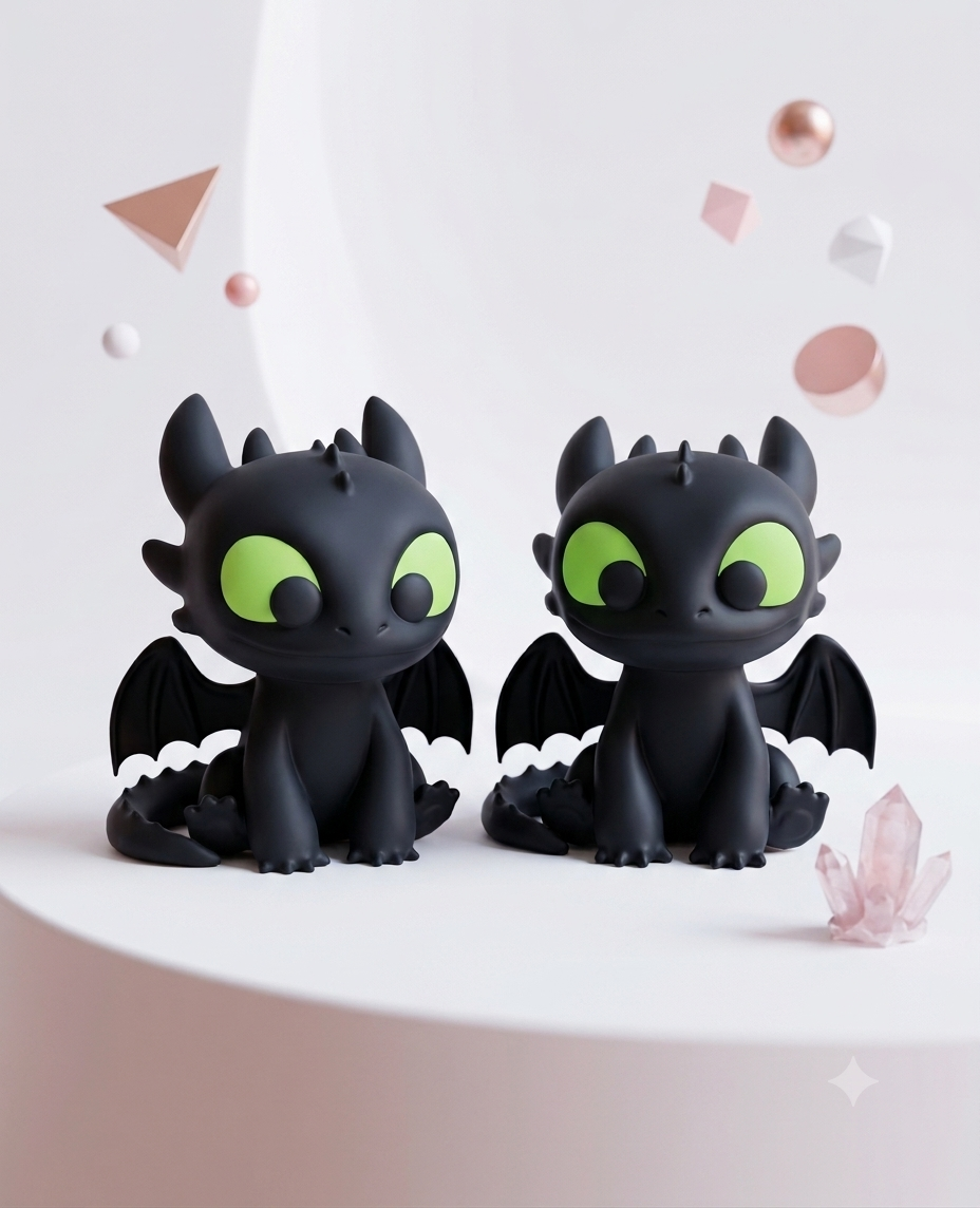 فیگور Toothless (Night Fury) (بی دندون)