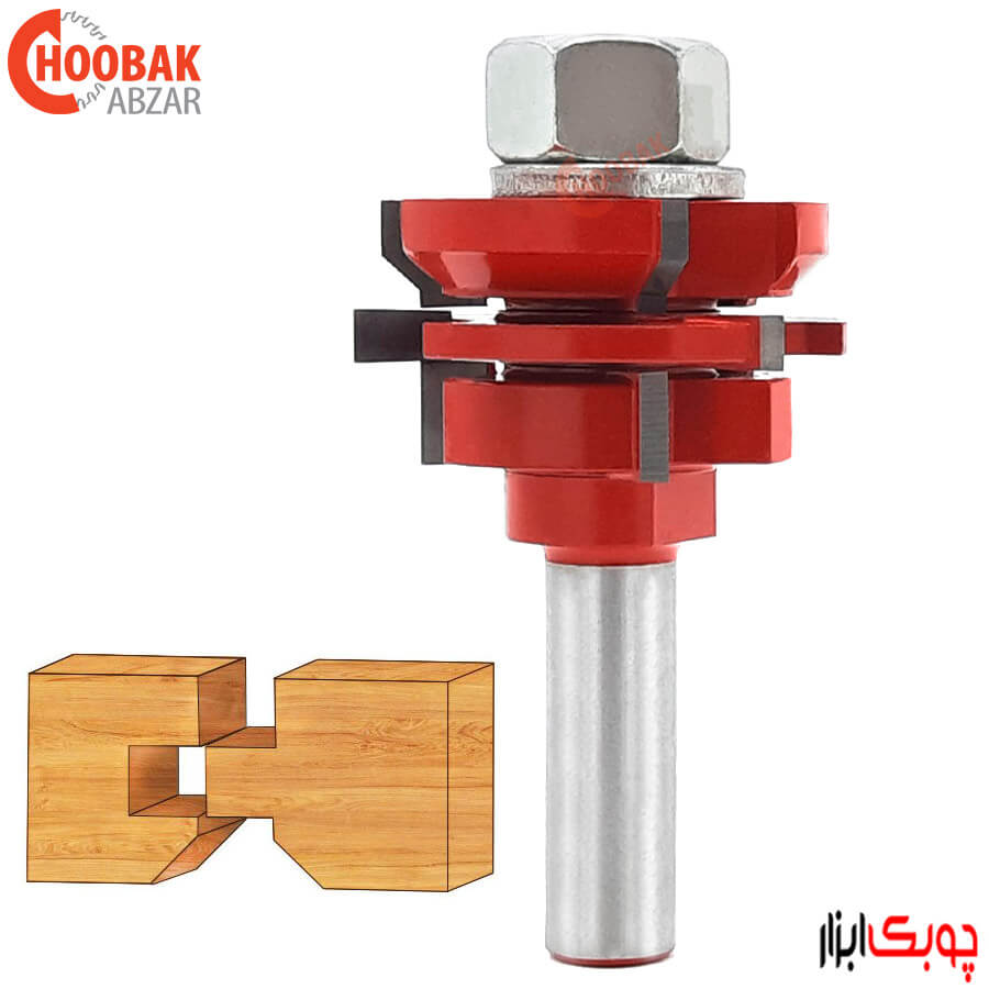 تیغ اتصال با شیار V شکل دامار کد DM804534V