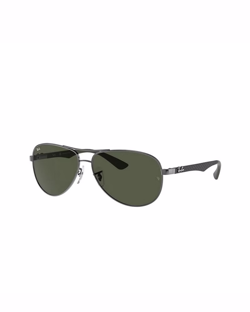 عینک آفتابی اسپرت ریبن مدل RayBan RB8331M - فريم مشكي عدسي مشكي آيينه اي فراري