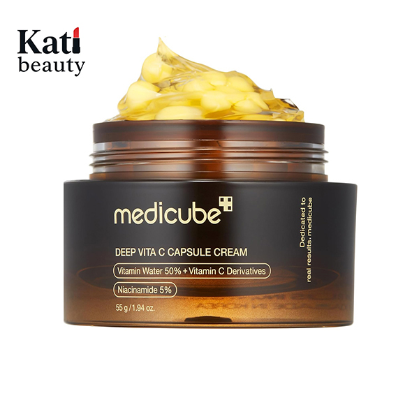 کرم کپسو لی ویتامین سی مدی کیوب Medicube Deep Vita C-کتی بیوتی