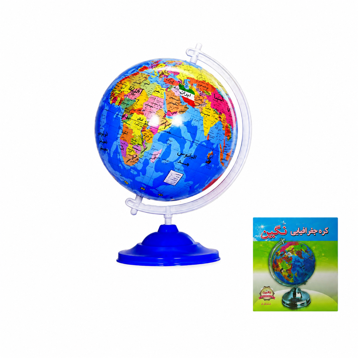 نگین کره 25 جعبه دار بزرگ