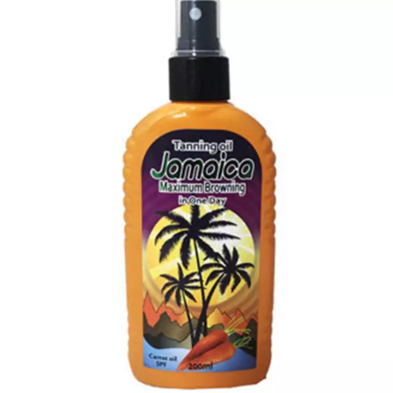 روغن برنز Jamaica مدل Tanning Oil Maximum Browning in One Day