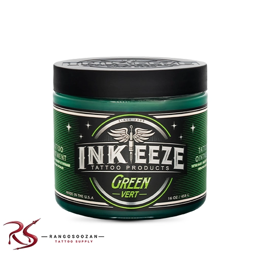 کرم حین کار تتو Inkeeze Green Glide