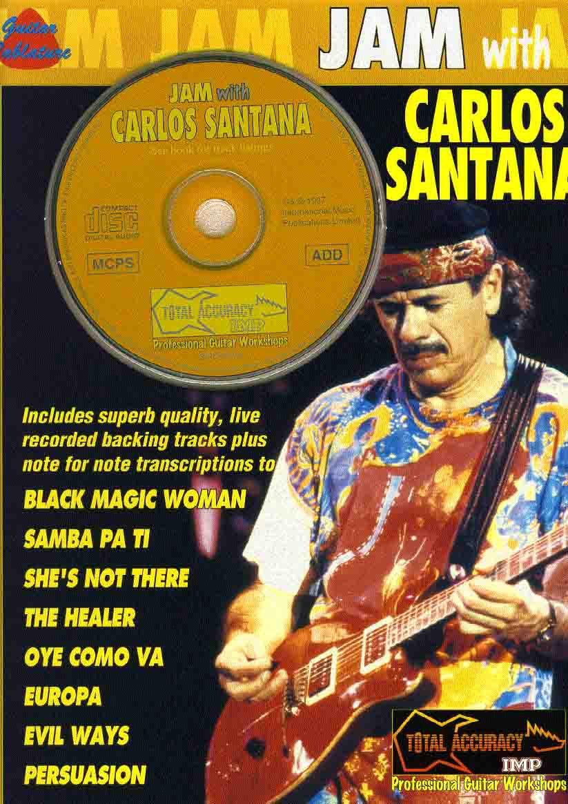 Carlos Santana قطعات راک برای گیتار الکتریک 7