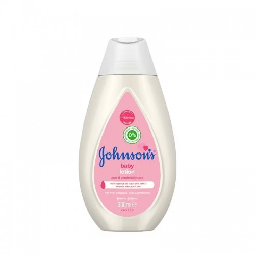 لوسیون بدن کودک حاوی روغن نارگیل جانسون 300 میل | Johnsons Baby Body Lotion With Argan Oil 300 ml