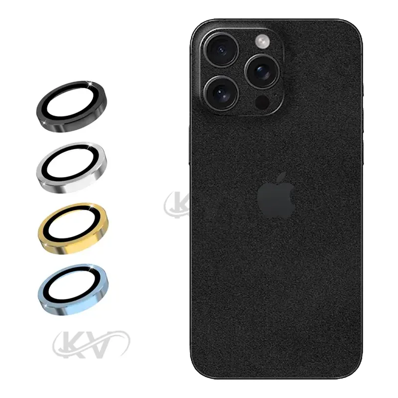 محافظ لنز رینگی 3D Color آیفون 15 پرو مکس