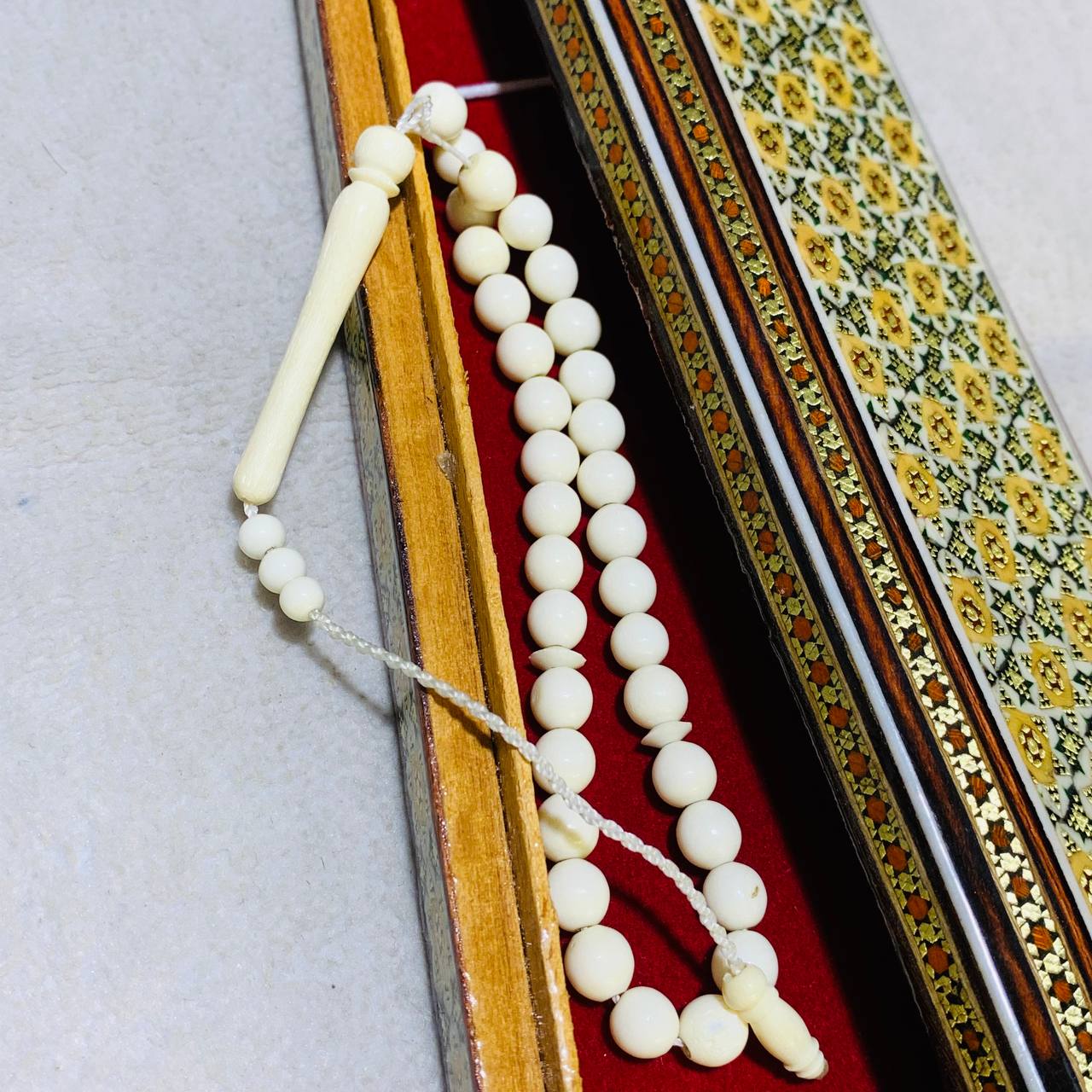 تسبیح عاج 33 دانه