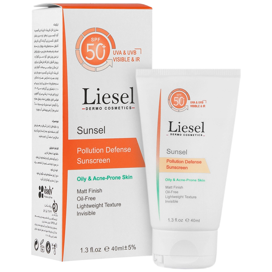 کرم ضد آفتاب پوست چرب سانسل SPF50 لایسل | 40 میلی لیتر