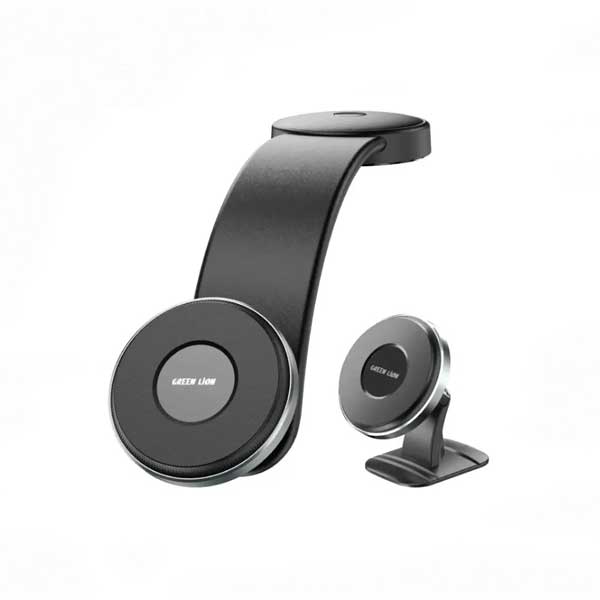 شارژر بی‌سیم و نگهدارنده ماشین(هولدر) گرین لاین Magflex مدل 2 در 1 مدل 2in1 Magflex Wireless Car Charger