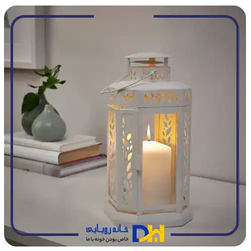 شمع ۵سایز سفید ایکیا FENOMEN