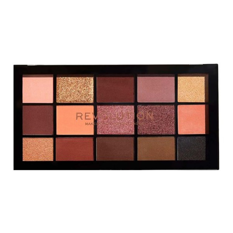 پالت سایه چشم 15 رنگ رولوشن مدل Velvet Rose