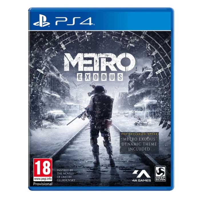 دیسک بازی Metro Exodus - PS4 (کارکرده)