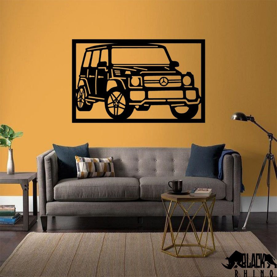 استیکر چوبی طرح ماشین جی کلاس(G class)