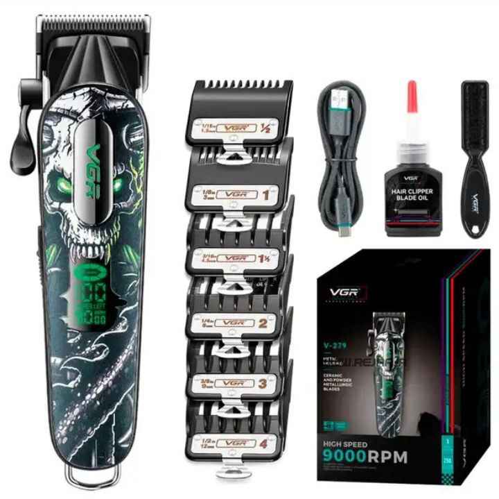 ماشین اصلاح VGR V279 با موتور 9000 دور و باتری 2500 میلی‌آمپر
