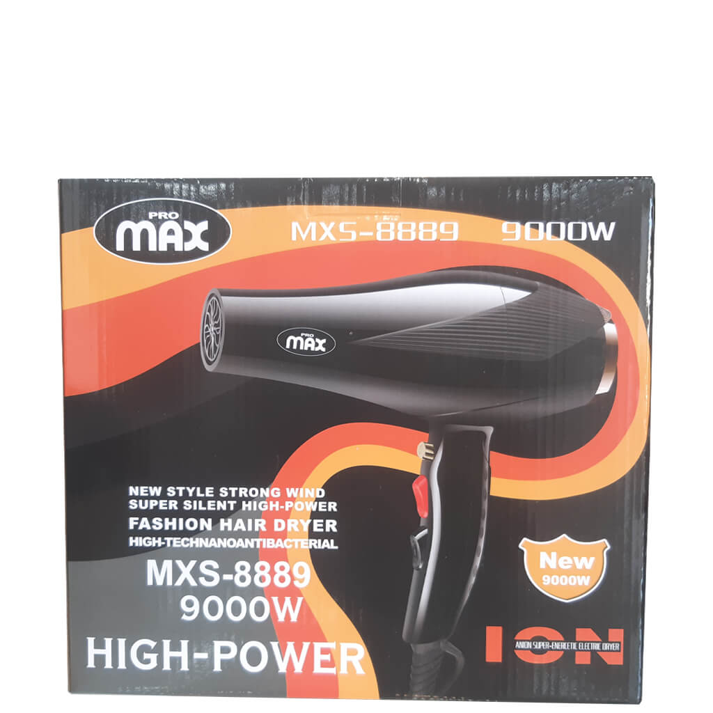 سشوار مکس MAX مدل MXS-8889 وات 9000