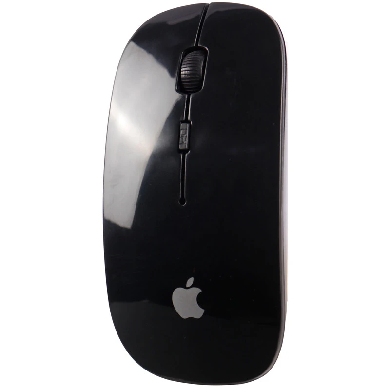 موس بی سیم طرح Apple رنگ مشکی