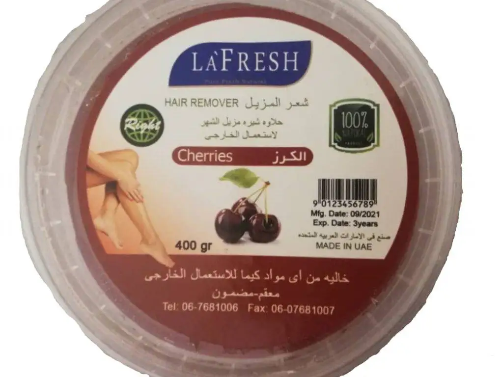 موم اپلاسیون عربی لا فرش La Fresh با رایحه گیلاس 400 گرمی