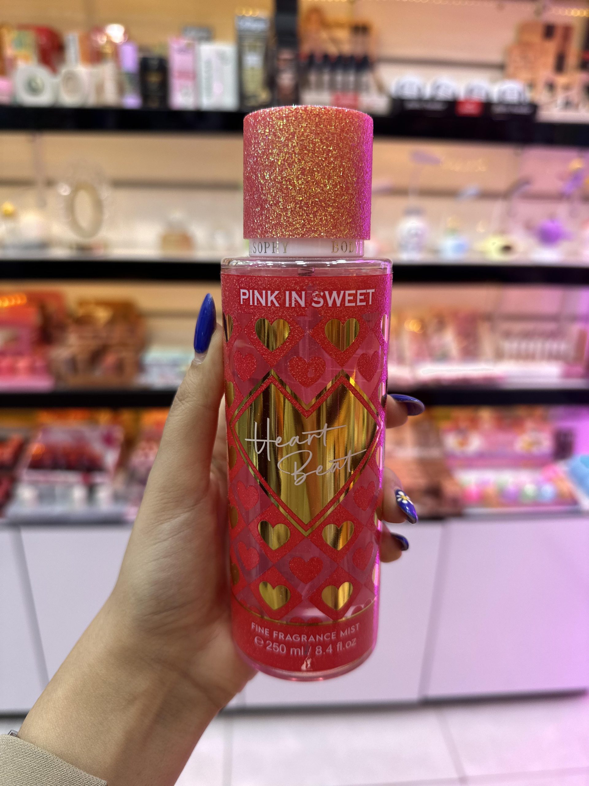 بادی میست مدل Heart Beat برند Body Philosophy (سری Pink In Sweet)