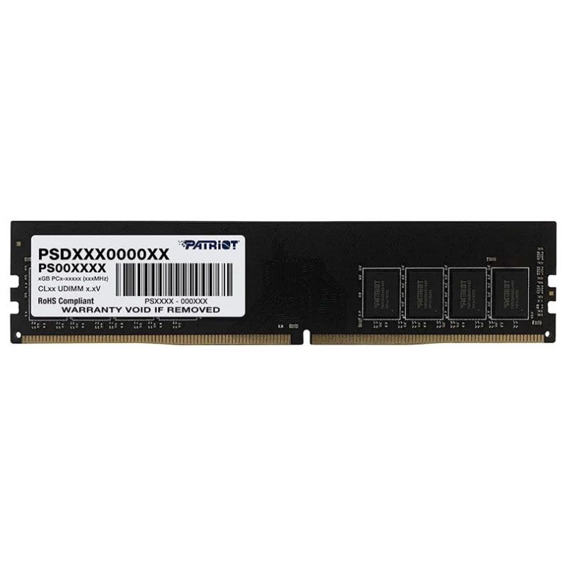رم دسکتاپ DDR4 تک کاناله 3200 مگاهرتز PATRIOT ظرفیت 16 گیگابایت