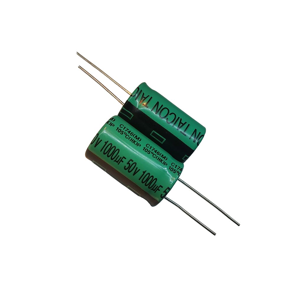 خازن الکترولیتی 1000uF / 50V مارک TAICON (HK)