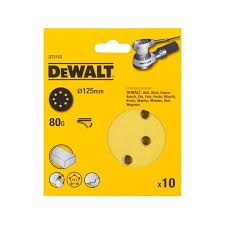کاغذ سنباده 10 عددی 125 گرید 80 دیوالت DT3103