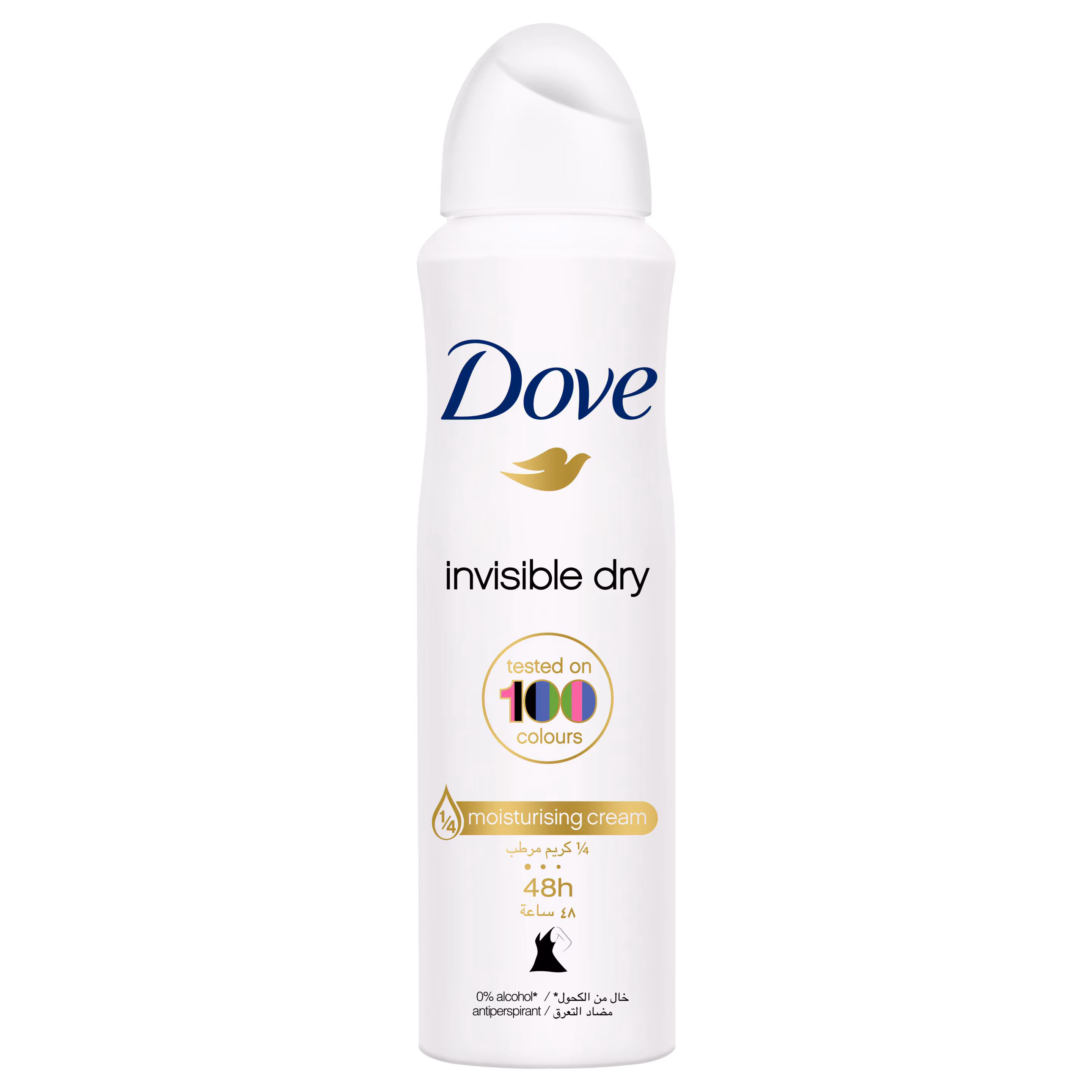 اسپری بدن ضدتعریق مدل Invisible Dry داو